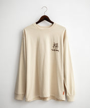 KRIFF MAYER クリフメイヤー オーバーサイズスーベニア刺繍クルーネック長袖Tシャツ(虎) /ロンT 2537203 15603