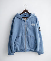 日本未展開モデル THE NORTH FACE WHITE LABEL ホワイトレーベル ザ・ノースフェイス BRIS DENIM JACKET デニムパーカー/デニムジャケット 16380