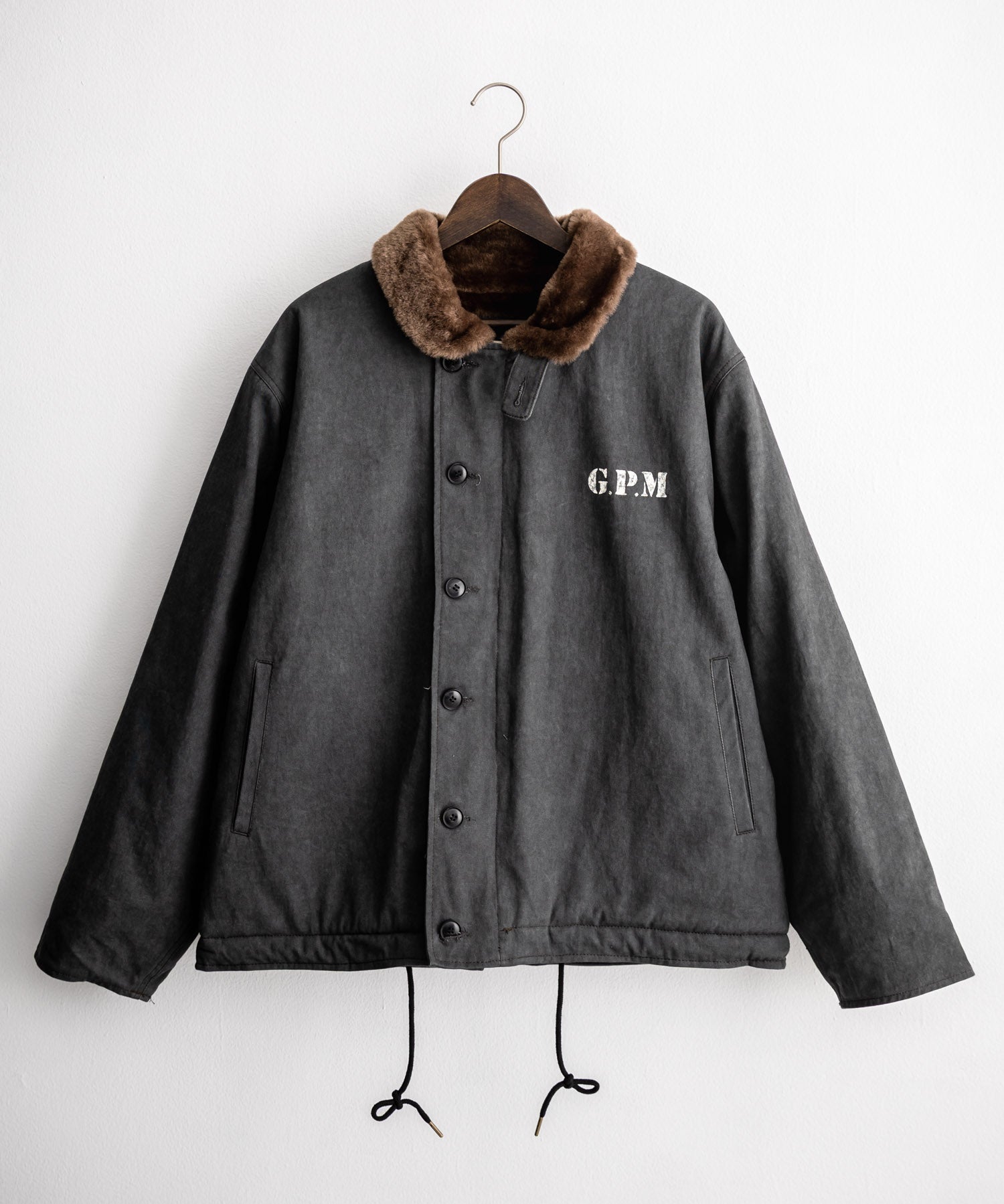 KRIFF MAYER クリフメイヤー バックグラフィックプリント裏ボアデッキジャケット 2525109 14969