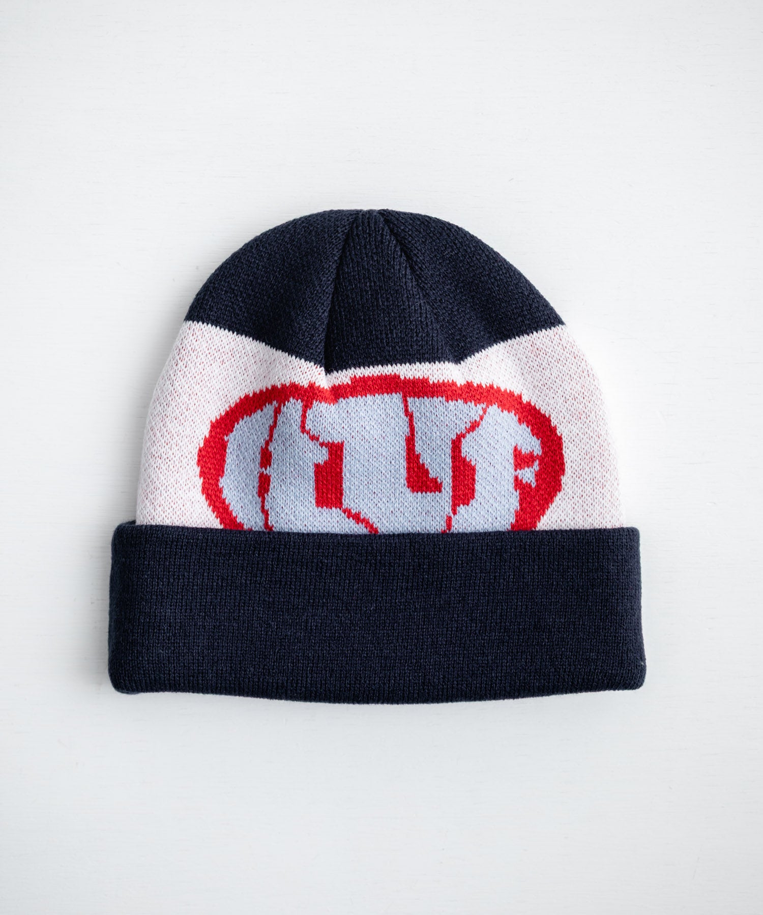 HUF WARPED CUFF BEANIE カフビーニージャカードロゴニットキャップ 16460