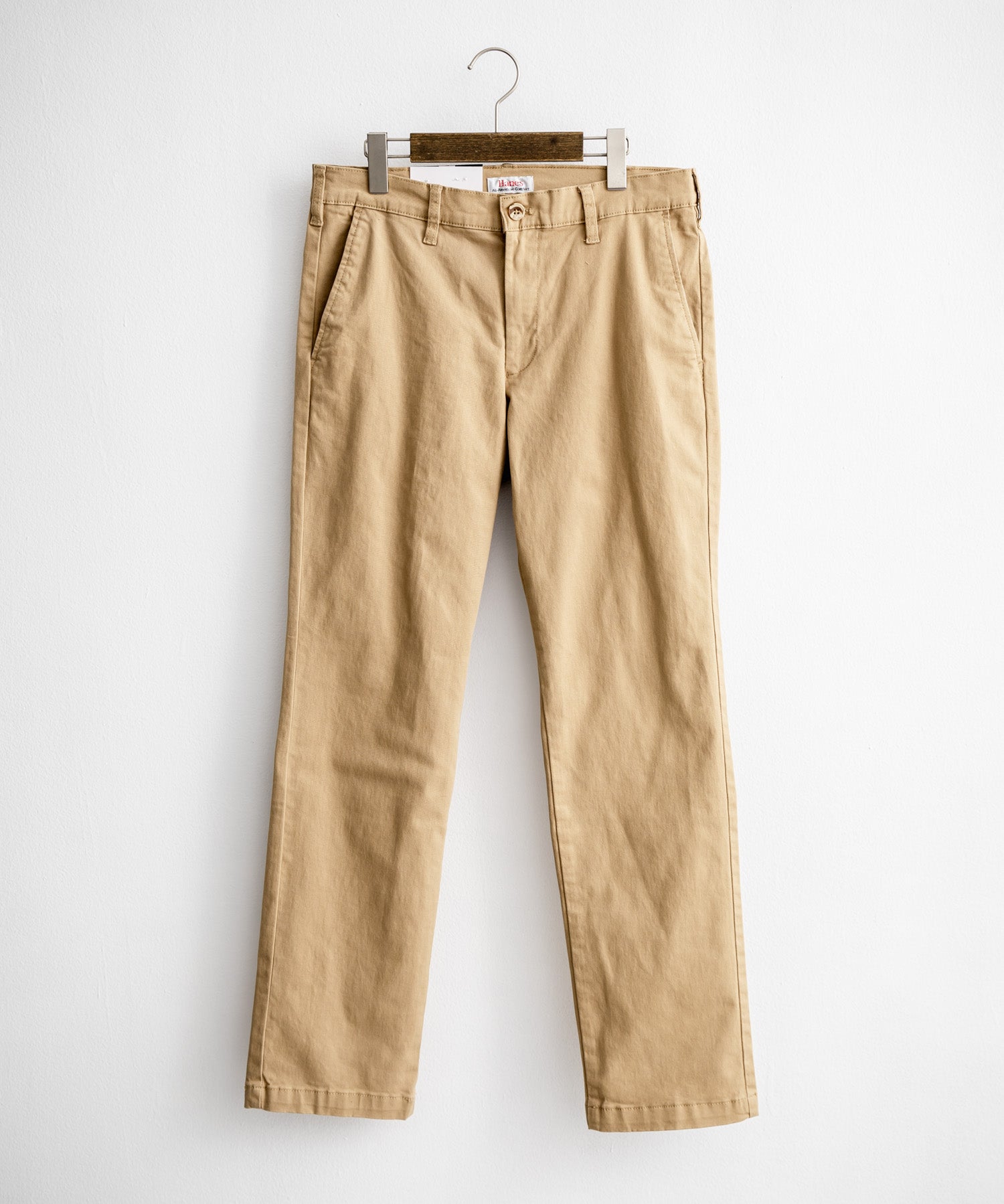 Hanes ヘインズ ノータック ストレッチチノパンツ
