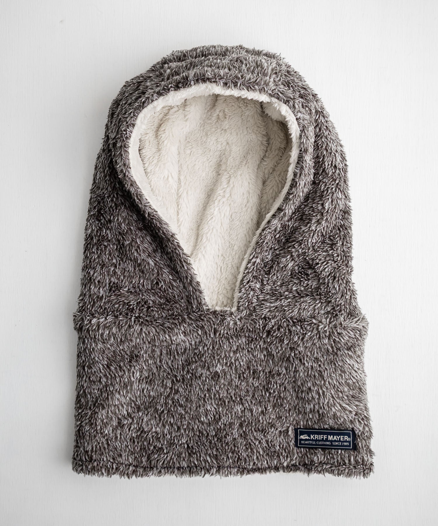 KRIFF MAYER クリフメイヤー ニンジャりん2WAYリバーシブルフード型ネックウォーマー ボアフードウォーマー J2527845 14965