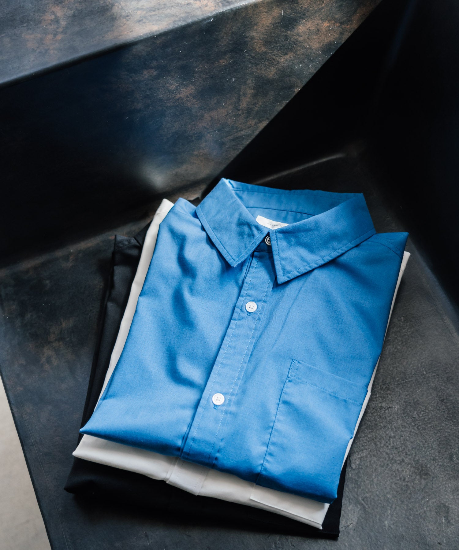 新色追加 オーバーサイズ 無地/チェック柄/ストライプ柄レギュラーカラー半袖シャツ 13977