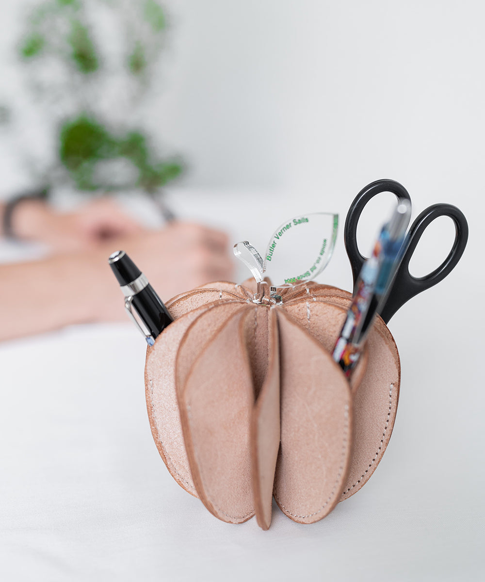 Butler Verner Sails バトラーバーナーセイルズ 日本製 国産トコヌメ革アップルペンホルダー JA-2358 11047