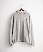 日本未展開モデル THE NORTH FACE ザ・ノースフェイス WHITE LABEL ホワイトレーベル WAFFLE HOOD PULLOVER オーバーサイズワッフルミニボックスロゴ刺繍パーカー 15065