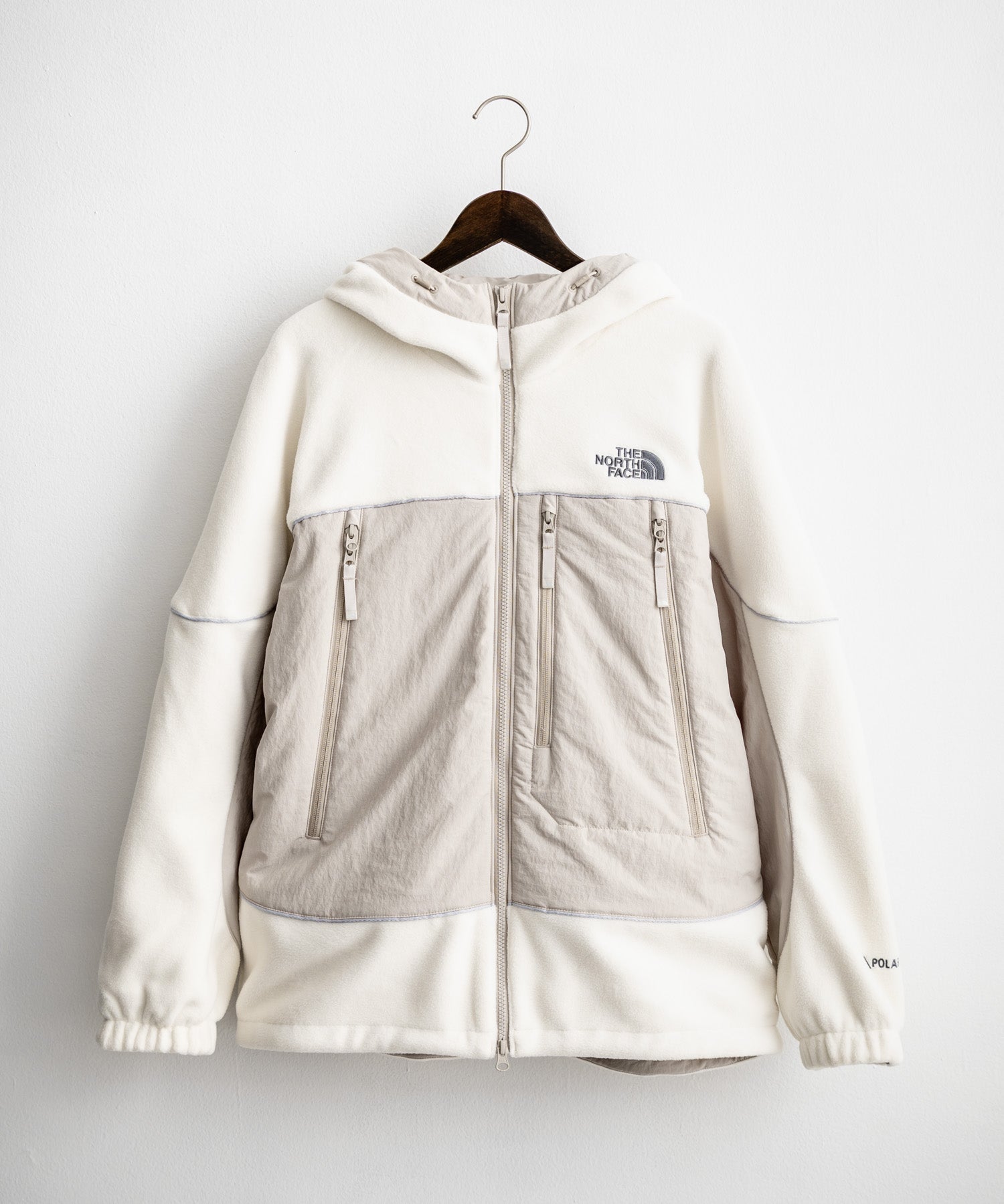 韓国店舗限定商品 THE NORTH FACE ザ・ノースフェイス M’S CRETA JACKET オーバーサイズロゴ刺繍ポーラテックラグランフリースジャケット 15457