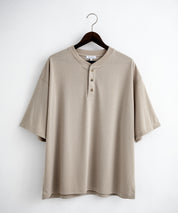 AIR TEC+ 接触冷感・遮熱・UVカット 多機能ヘンリーネック半袖Tシャツ 15428
