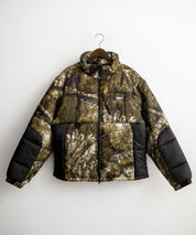 HUF ハフ SEQUOIA PUFFER JACKET REALTREE SEQUOIA PUFFER オーバーサイズワンポイントロゴ中綿ジャケット 15056