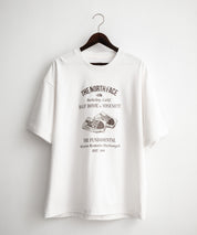 日本未展開モデル THE NORTH FACE ザ・ノースフェイス WHITE LABEL ホワイトレーベル RETRO S/S R/TEE 半袖プリントTシャツ 16063