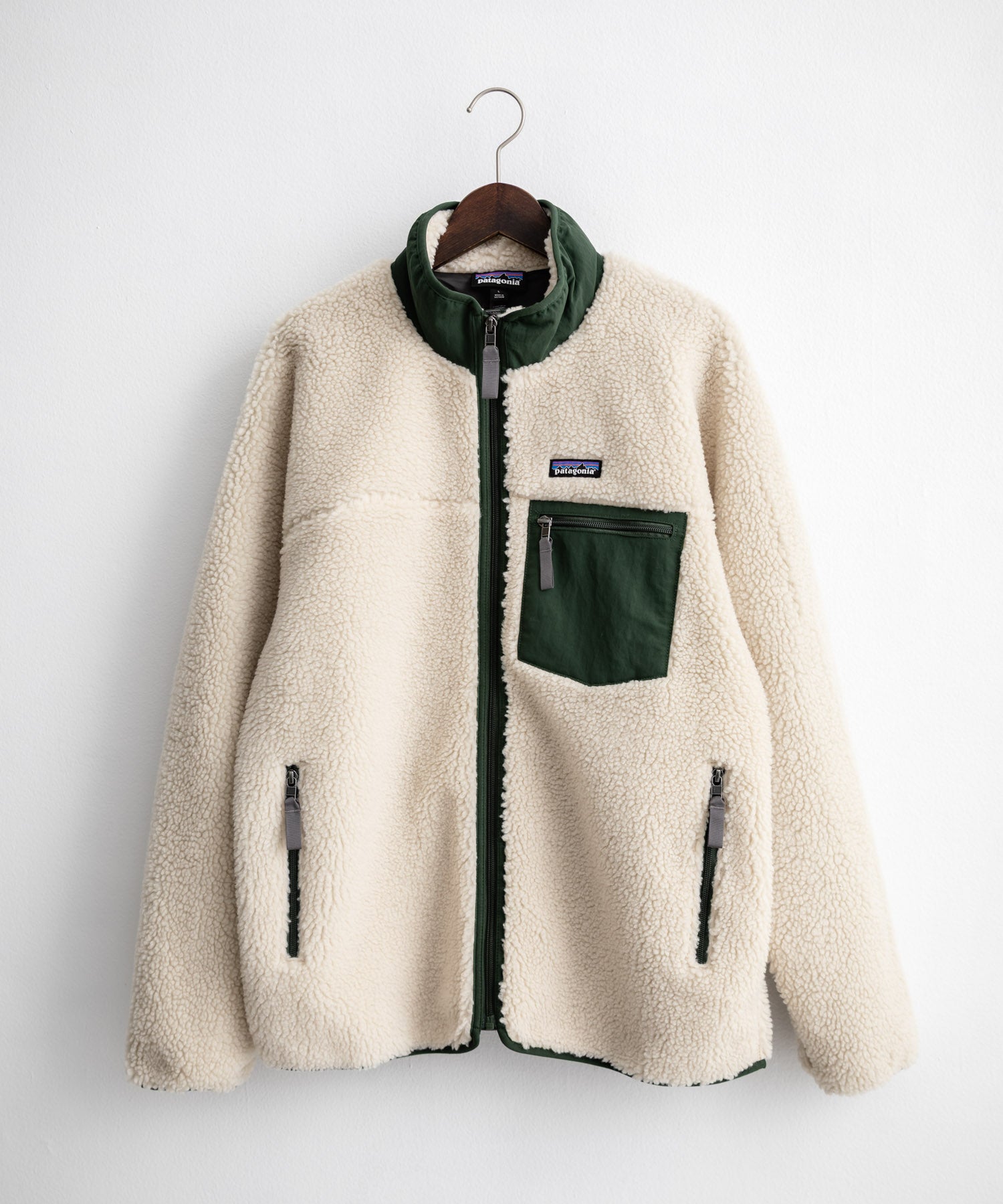 Patagonia パタゴニア M S CLASSIC RETRO X JKT スタンドネックフリースジャケット/ボアジャケット 16386