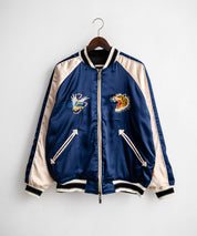 KRIFF MAYER クリフメイヤー スーベニア刺繍ひっくりスカジャン/リバーシブルダブルジップ短丈ブルゾン 2515102 14883