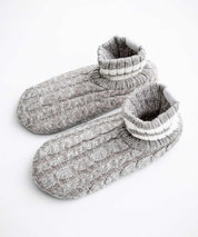 FRUIT OF THE LOOM フルーツオブザルーム 内ボアリンクススリッパ/リンクス編みワンポイントロゴ室内用スリッパ 15461