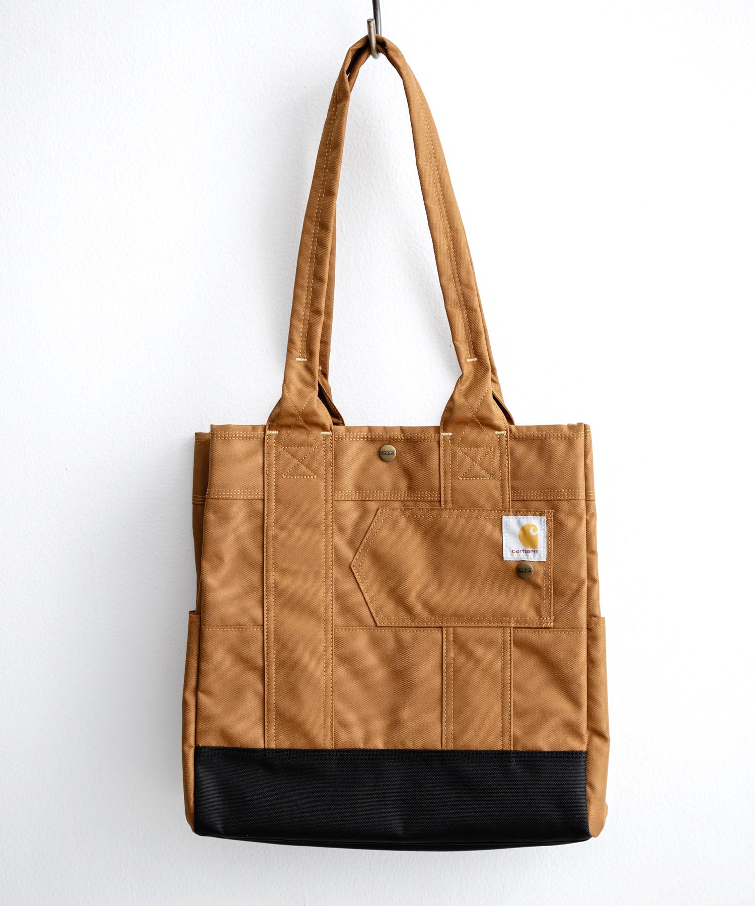 Carhartt カーハート バーティカルスナップ縦型トートバッグ 15641