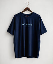 LOGOS ロゴス 吸汗速乾 スパイラルヤーンアニマルプリント半袖Tシャツ  15815