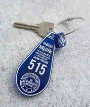 日本製 アクリルホテルキーリング ACRYLIC HOTEL KEY HOLDER(515) AW-1314-2 1939