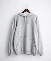 Carhartt カーハート MIDWEIGHT HOODED SWEAT/オーバーサイズ裏起毛ワンポイントロゴ長袖プルオーバーパーカー 16473