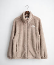 日本未展開モデル THE NORTH FACE WHITE LABEL COMFY ALPHA FLEECE ZIP UP ザ・ノースフェイス ホワイトレーベル ワンポイントロゴ刺繍スタンドカラーシャギーボアフリースジャケット 16563