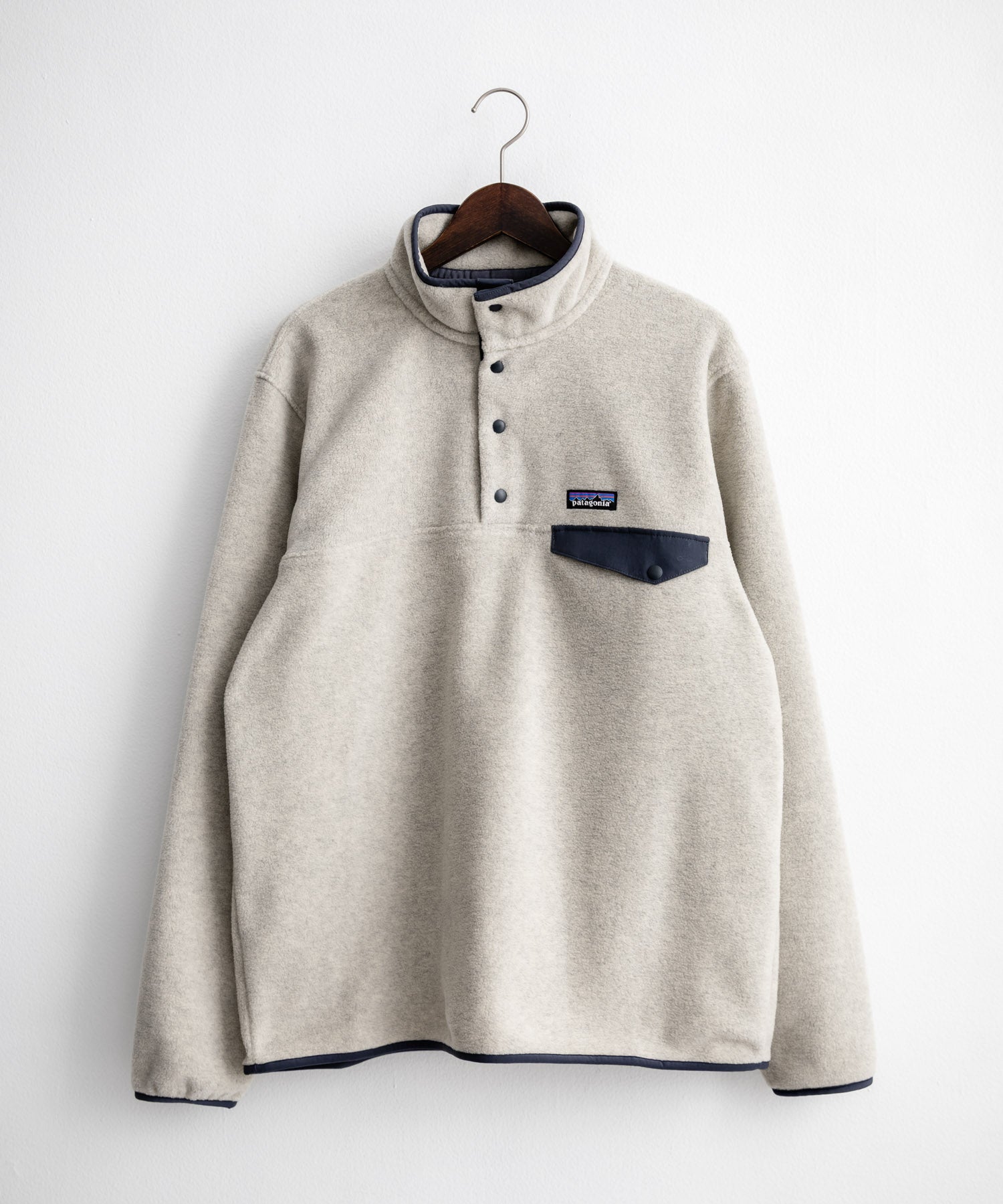 Patagonia パタゴニア M S LW SYNCH SNAP T P O シンチラフリーススナップボタン長袖プルオーバー 16387