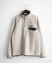 Patagonia パタゴニア M S LW SYNCH SNAP T P O シンチラフリーススナップボタン長袖プルオーバー 16387
