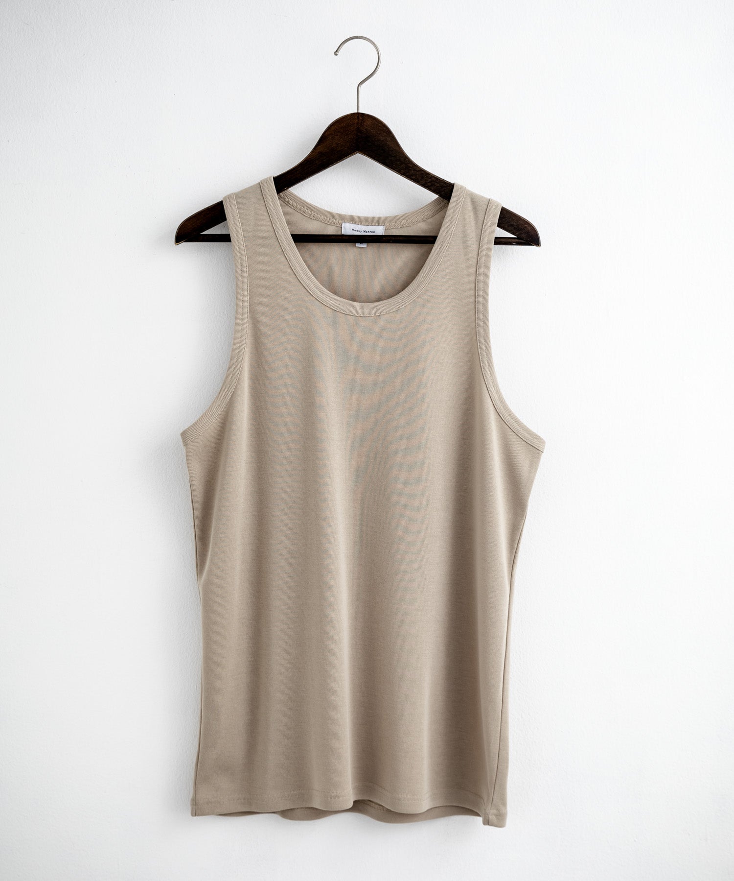 AIR TEC+ 接触冷感・遮熱・UVカットリブタンクトップ 15431