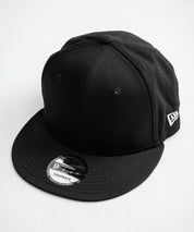 NEW ERA ニューエラ Flat Bill Snapback Cap 9FIFTY フラットバイザーワンポイントフラッグロゴ刺繍ベースボールキャップ 16119
