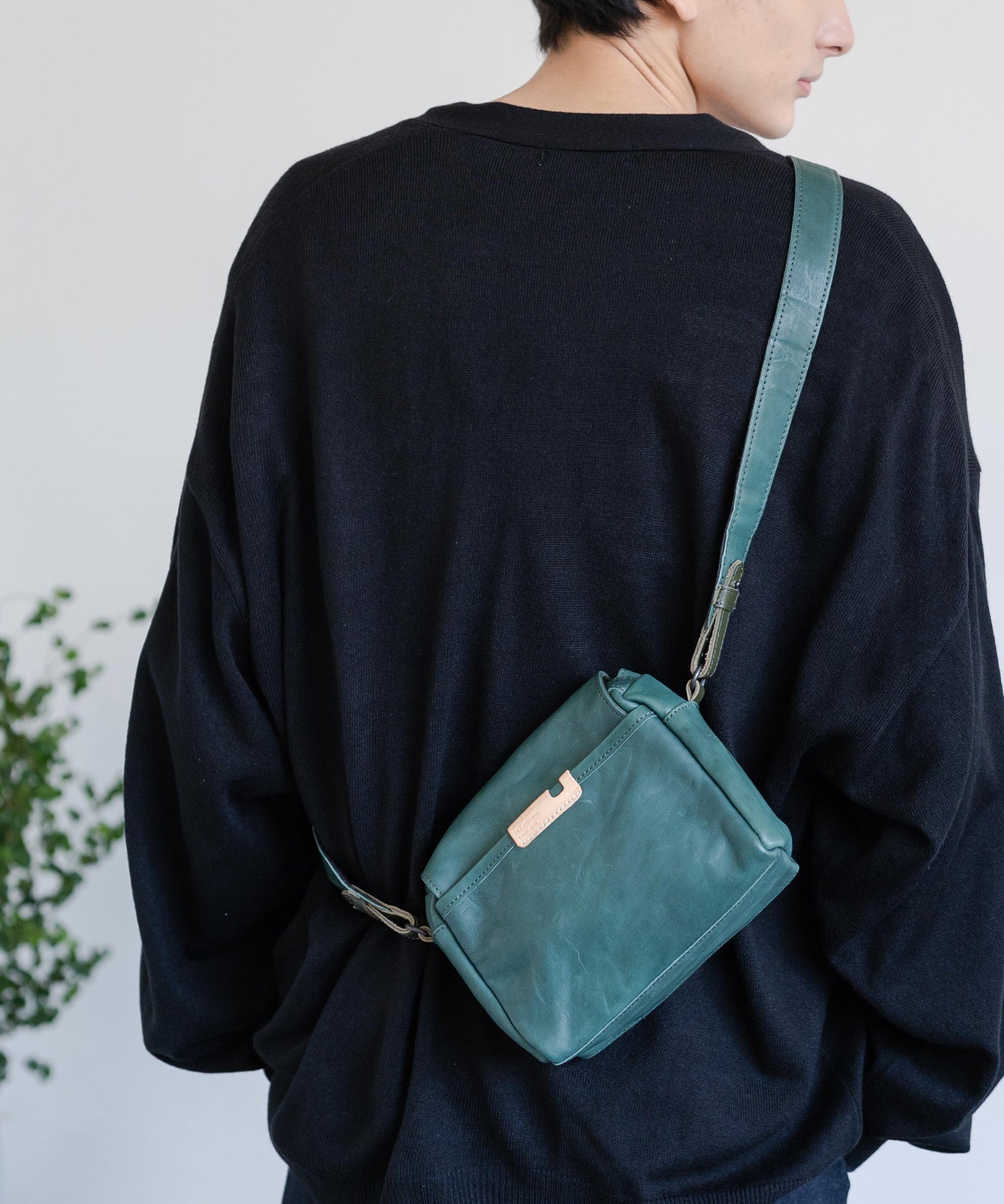 Butler Verner Sails バトラーバーナーセイルズ 日本製 国産フラップボックス馬革ショルダーバッグ JA-2597 11477