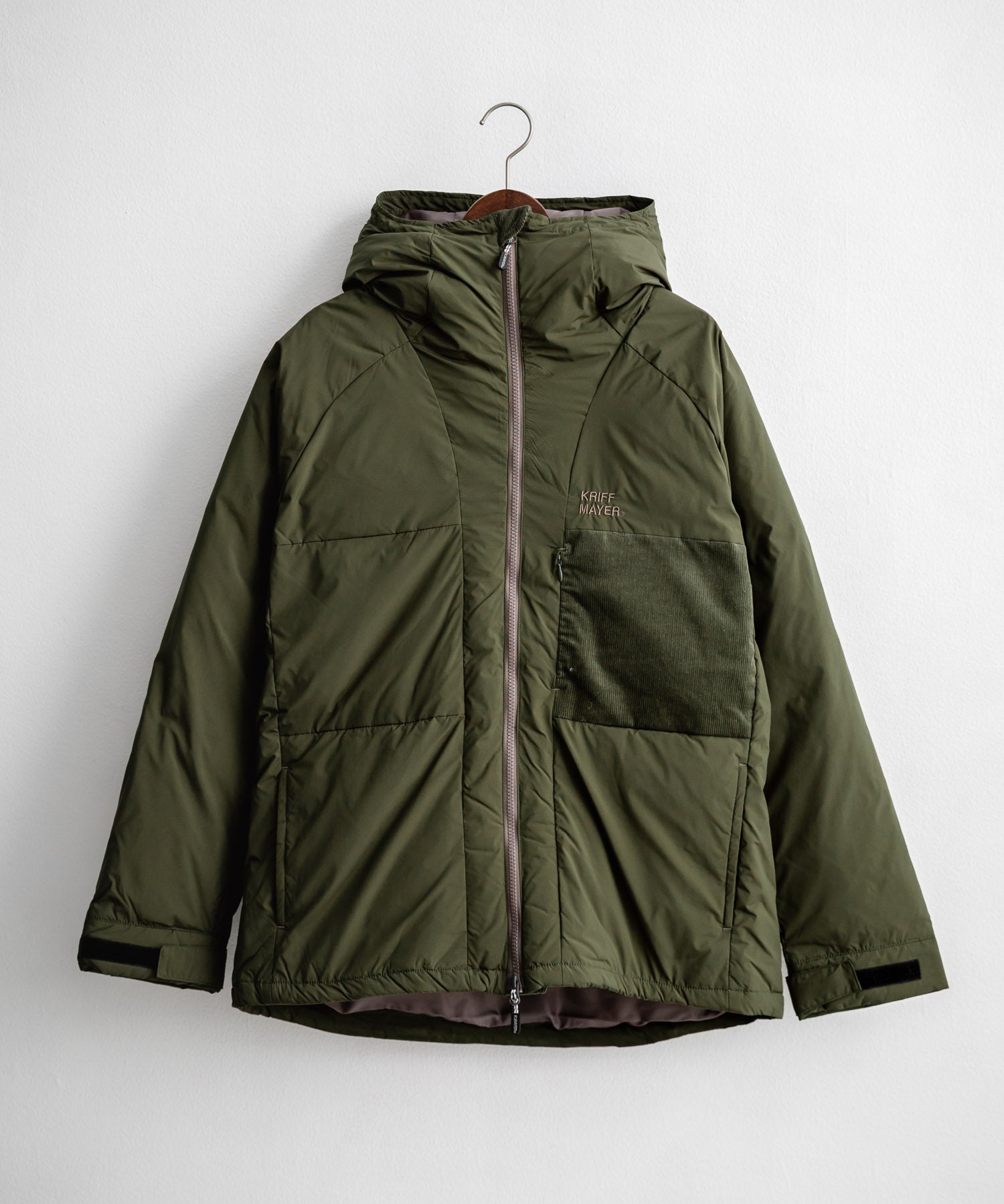 KRIFF MAYER クリフメイヤー CLEANNESS クリーネスワンポイントロゴ刺繍中綿ジャケット 2515100 14880