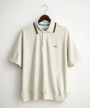 CONVERSE コンバース JACK PURCELL ジャックパーセル オーバーサイズバックメッシュジャージー半袖ポロシャツ 15870