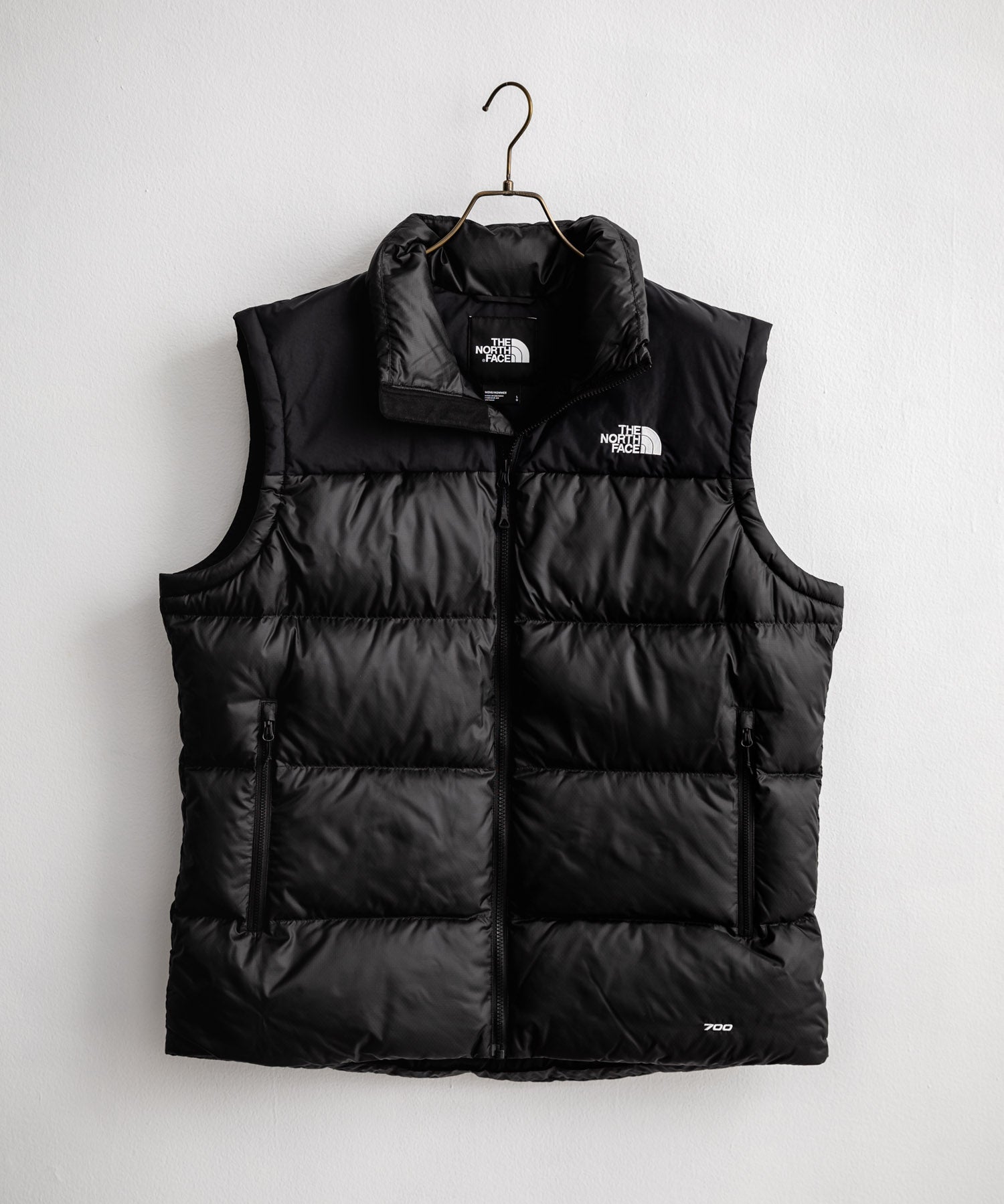 THE NORTH FACE ザ・ノースフェイス MEN'S DIABLO DOWN VEST ワンポイントロゴ刺繍700フィルパワーダウンベスト 15217