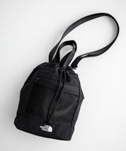 日本未展開モデル THE NORTH FACE ザ・ノースフェイス WHITE LABEL ホワイトレーベル LINDEN MESH BUCKET BAG MINI 2WAYバケットショルダーバッグ/ハンドバッグ 16019