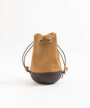 Butler Verner Sails バトラーバーナーセイルズ 日本製/国産 モールドレザー巾着スエードレザーショルダーバッグ JA-2685 11940