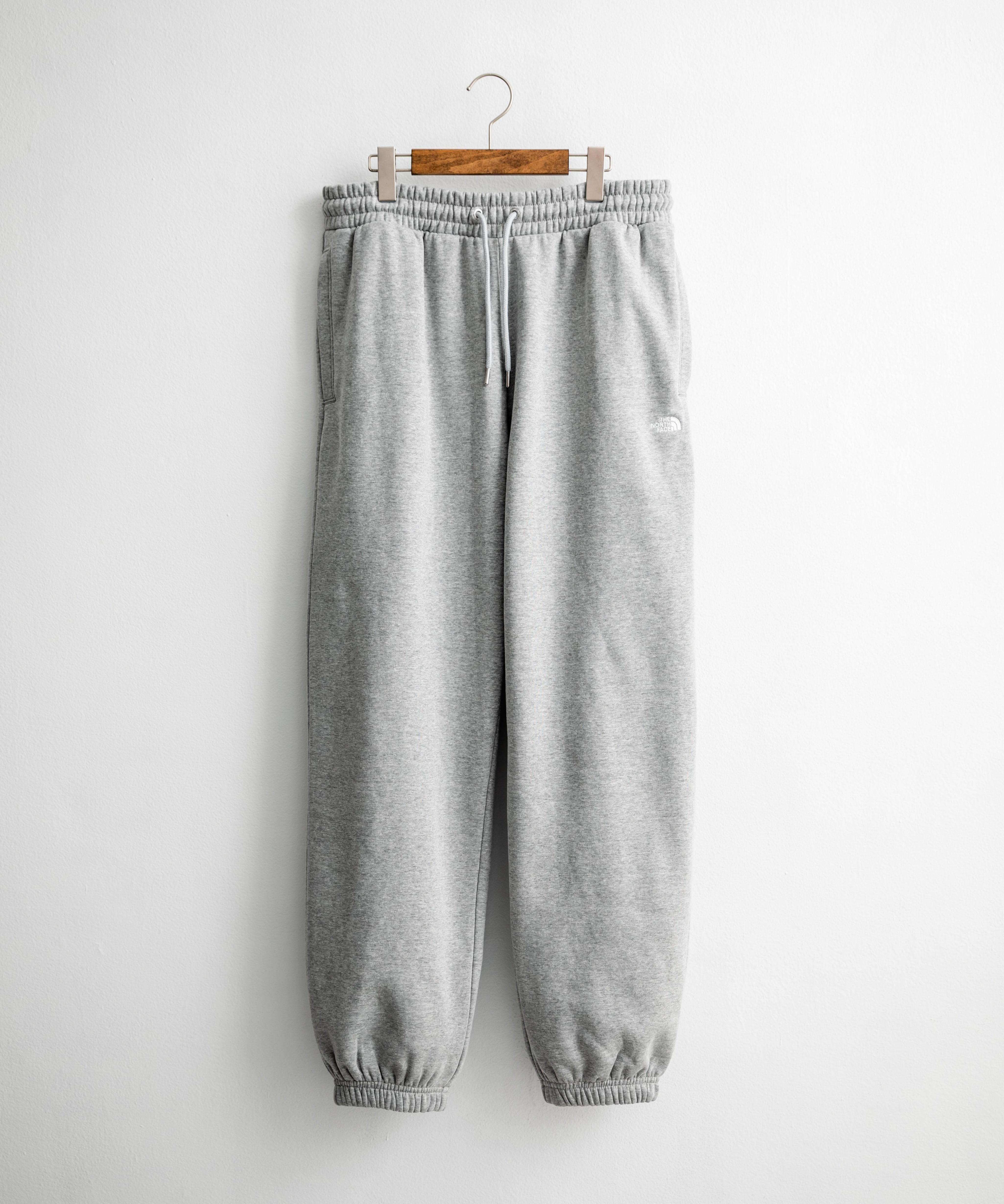 THE NORTH FACE M ESS SD RLX PANTS ノースフェイス 裏起毛ワンポイントロゴ刺繍スウェットワイドイージージョガーパンツ 16368