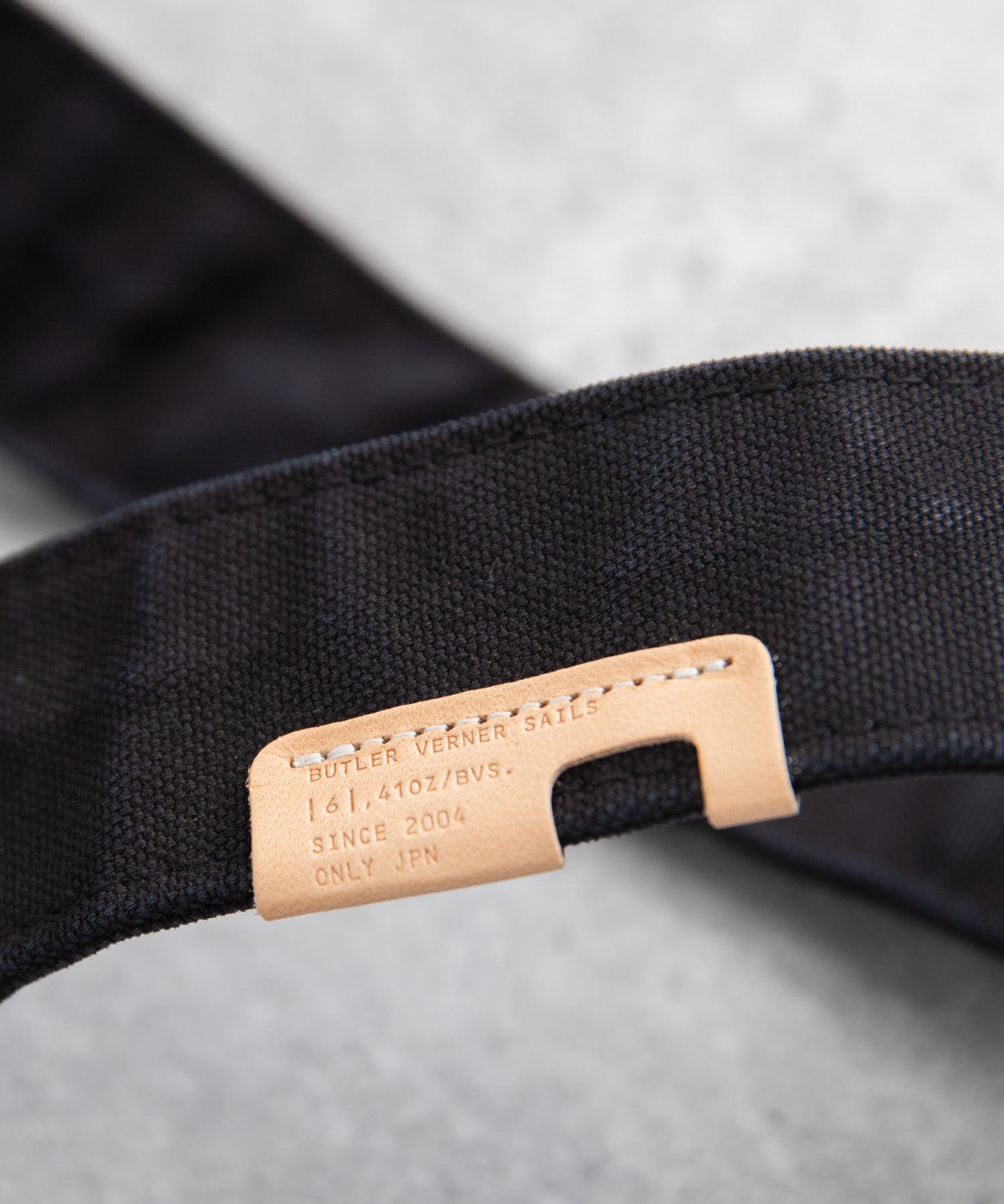 Butler Verner Sails バトラーバーナーセイルズ 日本製/国産 反応染6号キャンバスアンティックショルダー JA-2125-2 11024