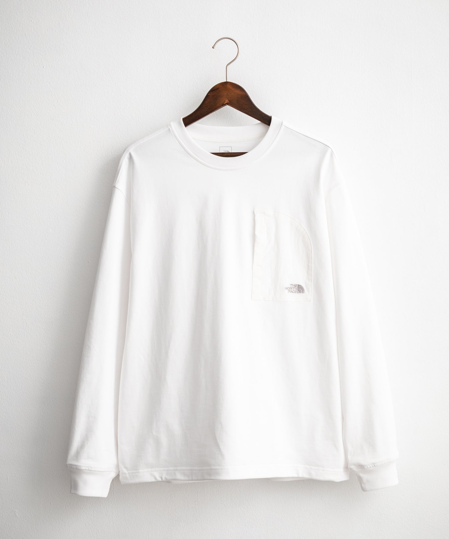 THE NORTH FACE ザ・ノースフェイス M'S DOMEY L/S R/TEE ドローコードワンポイントロゴ長袖Tシャツ 15155