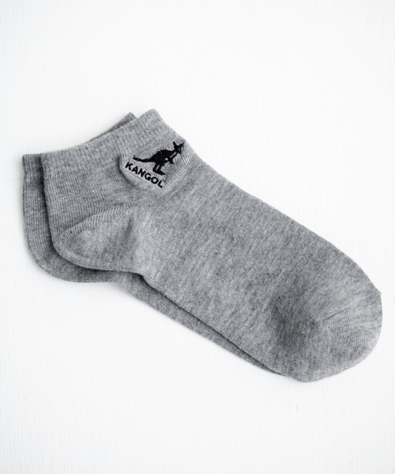 KANGOL カンゴール W's 3Pワンポイント刺繍アンクルソックス/くるぶし丈靴下 15686
