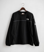 日本未展開モデル THE NORTH FACE ザ・ノースフェイス WHITE LABEL ホワイトレーベル TNF LOGO CREWNECK ワンポイントロゴステッチ長袖カットソー 15434