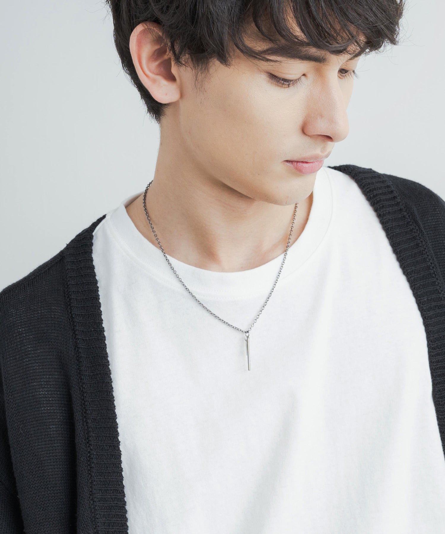 チャーム付きデザインチェーン合金ネックレス 11630