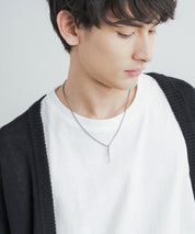 チャーム付きデザインチェーン合金ネックレス 11630