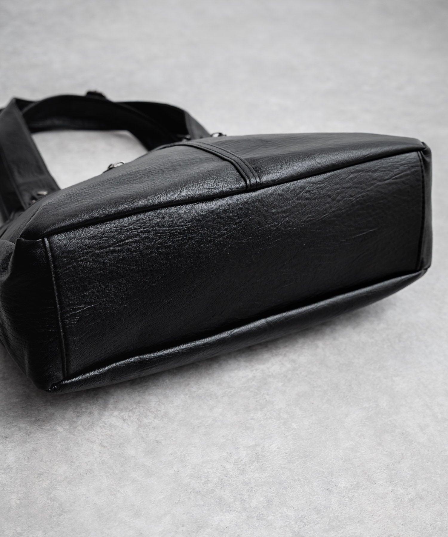 2WAY PUレザーショルダーバッグ/トートバッグ 15506