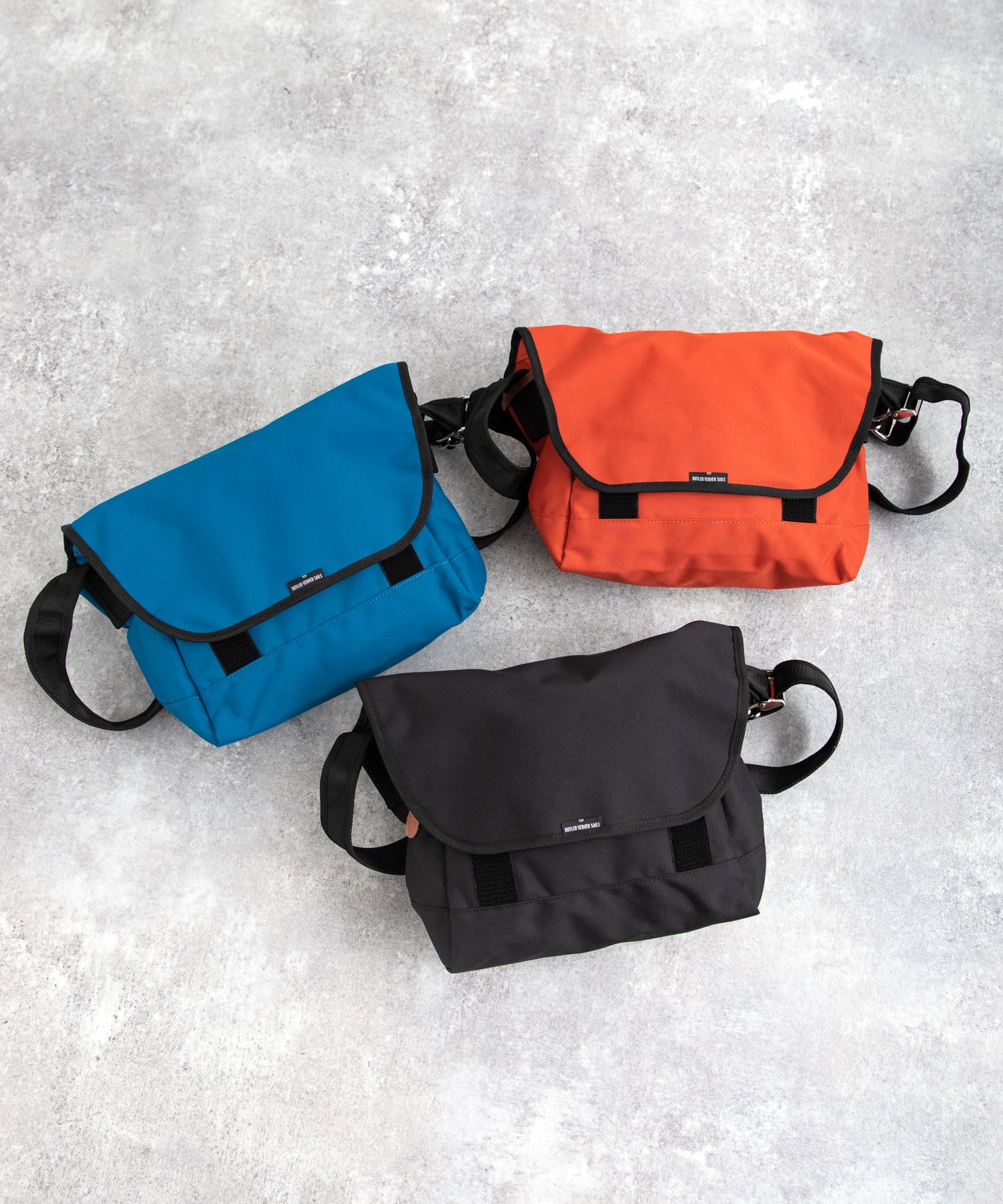 Butler Verner Sails バトラーバーナーセイルズ 日本製 国産 コーデュラウォータープルーフメッセンジャー JA-1605-2 8780