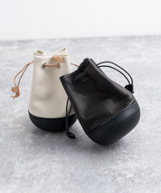 Butler Verner Sails バトラーバーナーセイルズ 日本製 国産DARUMA ALLレザー巾着バッグ JA-2635 11515