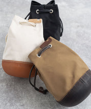 Butler Verner Sails バトラーバーナーセイルズ 日本製 国産 モールドレザー巾着ショルダー JA-2141 11034