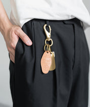 Alan Smithee アランスミシー 日本製 国産BRASS SHOEHORN KEY CHAIN シューホーンキーホルダー AW-1371 2208