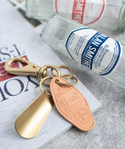 Alan Smithee アランスミシー 日本製 国産BRASS SHOEHORN KEY CHAIN シューホーンキーホルダー AW-1371 2208