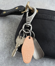 Alan Smithee アランスミシー 日本製 国産BRASS SHOEHORN KEY CHAIN シューホーンキーホルダー AW-1371 2208