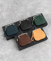 Butler Verner Sails バトラーバーナーセイルズ 日本製 国産ホースレザーがま口ミニウォレット JW-2715 12335