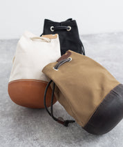 Butler Verner Sails バトラーバーナーセイルズ 日本製 国産 モールドレザー巾着ショルダー JA-2141 11034