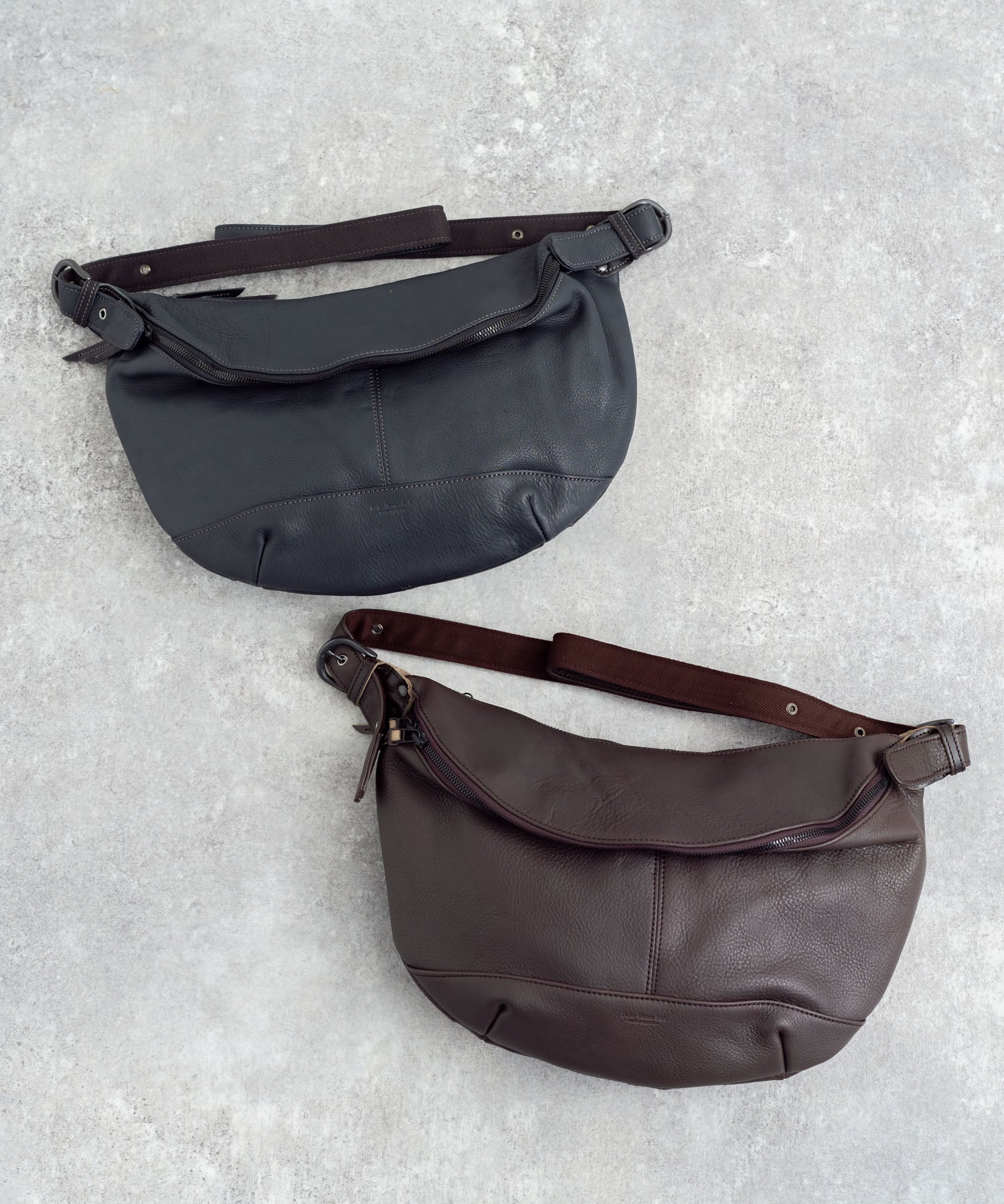 Butler Verner Sails バトラーバーナーセイルズ 日本製 国産 ヌメ革シュリンクワンショルダー JA-2045 7204