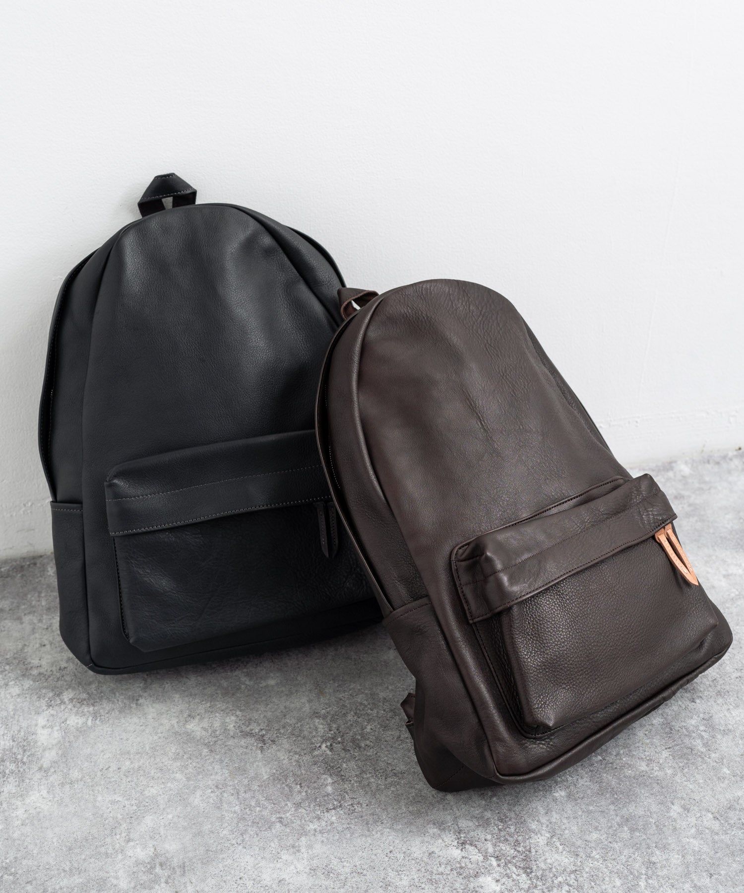 Butler Verner Sails バトラーバーナーセイルズ 日本製国産ヌメ革シュリンクレザーリュック JA-1992 7015