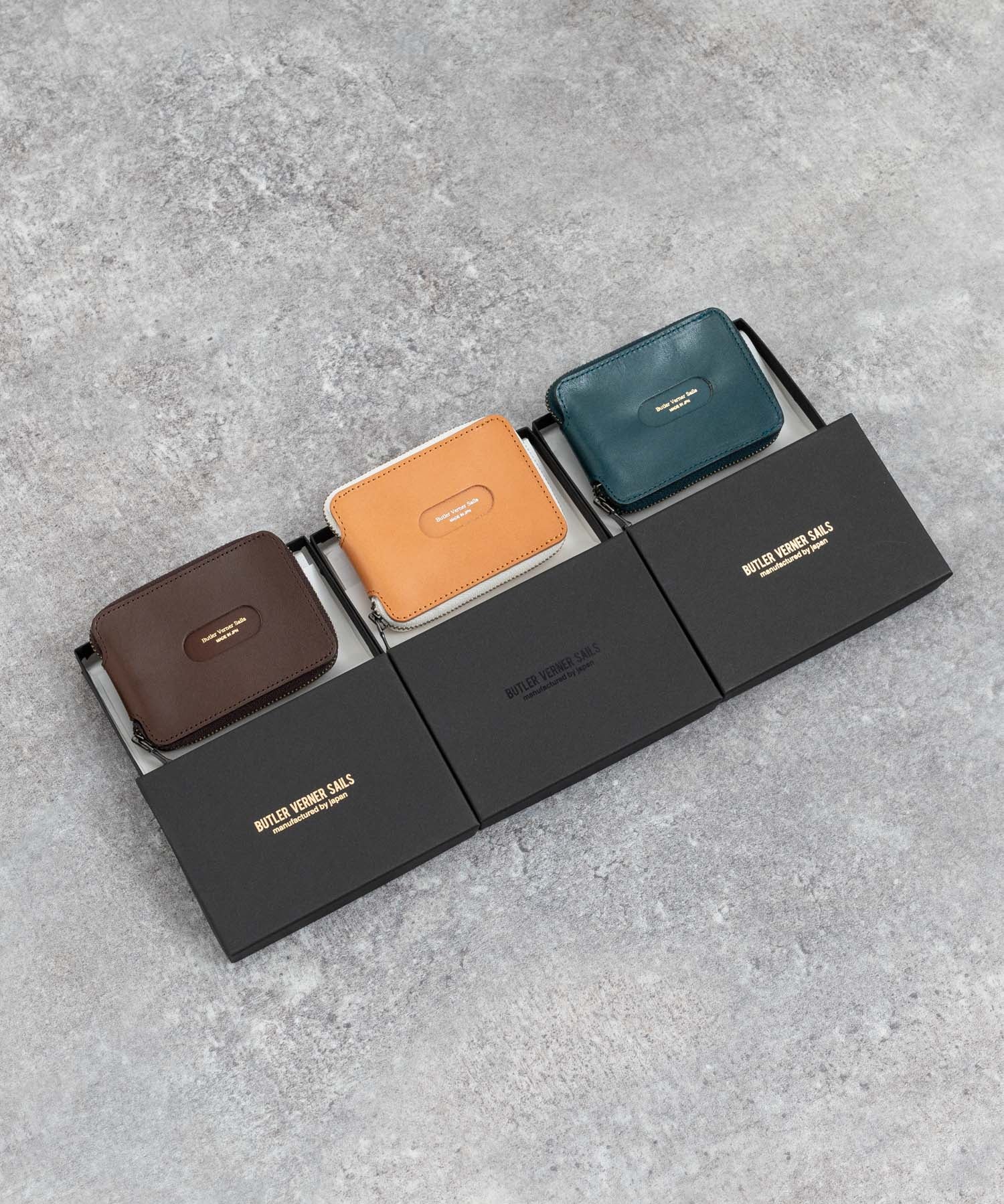 Butler Verner Sails バトラーバーナーセイルズ 日本製 国産カード＆コインケース JW-1974 12332